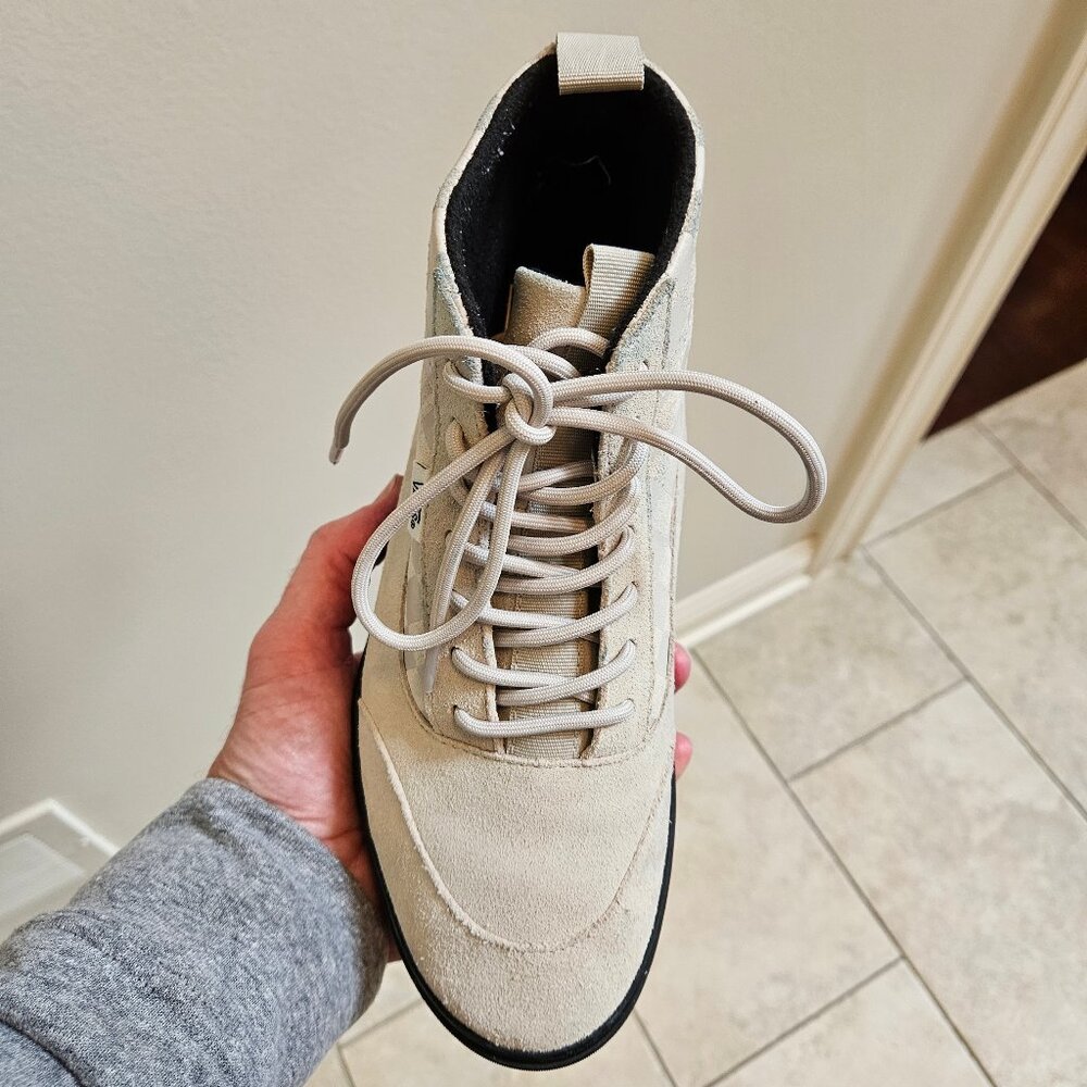 Vans Women's Suede "Cold Weather" High Top Sneaker Boots, Cream, Sz 8.5 - Picture 14 of 16